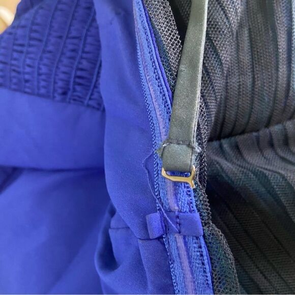 Chelsea28 Smocked Strapless Tulle Cocktail Dress NWOT Small Flaw Size XL - Picture 7 of 7